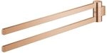 Grohe Handtuchhalter Selection 41063 2-armig Schwenkbar Warm Sunset, 41063da0