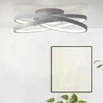 Brilliant - Lampe Labyrinth Led Deckenleuchte 40cm Grau 1x 42w Led Integriert (smd),