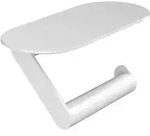 Hansgrohe - Wallstoris - Toilettenpapierhalter Mit Ablage, Wei&szlig; Matt 27928700