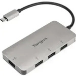 Targus Ach226eu Hub Usb-c Auf 4 Usb-a Ports Silber