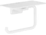 Hansgrohe - Addstoris - Papierrollenhalter Mit Ablage, Wei&szlig; Matt 41772700