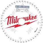 Milwaukee Universell S&auml;geblatt 190 Mm 48 Z&auml;hne Stahl