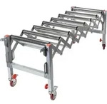 Holzmann - Rollbahn Ausziehbar 9 Rollen 500-1400 Mm 130kg Rb9a