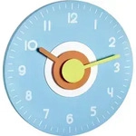 Tfa Dostmann - 60.3015.06 Quarz Wanduhr 230 Mm X 40 Mm Hellblau...
