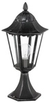 Au&szlig;enlampe Eglo Klassisch Schwarz 47 Cm Aluminium