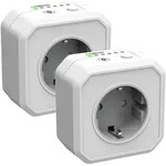2x Timer Steckdose Schaltbare Energiespar-steckdose Countdown Timer - Ansmann