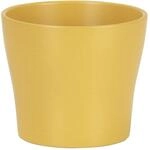 Blumentopf Aus Keramik, Farbe: Curcuma, 21 Cm Durchmesser, 19 Cm Hoch, 4,2 L...