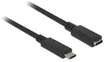 Usb-kabel Usb 3.2 Gen1 (usb 3.0 / Usb 3.1 Gen1) Usb-c&reg; Stecker, Usb-c&reg; Buchse...