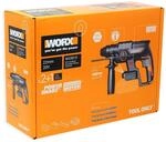 Akku-bohrhammer Worx Wx381.9 20v B&uuml;rstenloser Motor 2j