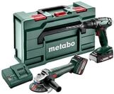 Metabo - Akku Combo Set 2.4.3 18 V, Bs 18 + W 18 L 9-125 X 165 L