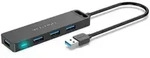Vention - Usb Hub 4-port 3.0 Usb Verteiler Ultra D&uuml;nn Pc Usb Erweiterung Splitter