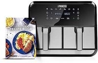 Digitale Hei&szlig;luftfritteuse Doppelkorb 8ltr 8 Programme, Timer 2400 Watt