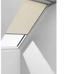 Velux Manuelles Verdunkelungsrollo F&uuml;r Dachfenster, Beige Dkl Sk06, Grauer Rahmen