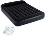 Intex Luftbett 191 X 137 X 25 Cm Dura-beam Mit Integriertem Kopfkissen