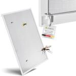 Fliegengitter Mit Alu-rahmen &ndash; Insektenschutz F&uuml;r Fenster Zum Einh&auml;ngen &ndash;