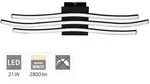 Led Deckenleuchte Roncade 1 Schwarz 65 X 13 Cm Warmwei&szlig; Deckenlampen & Kronleuchter