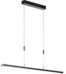 Led Pendelleuchte Vitan Schwarz Dimmbar & H&ouml;henverstellbar, Breite 115cm
