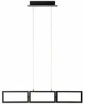 Brilliant - Lampe, Ranut Led Pendelleuchte 3flg Schwarz, 3x Led Integriert, 11.3w Led
