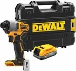 Akku-schlagschrauber 1/4', Max. 192 Nm Inkl. Powerstack Akku (18 V/1,7 Ah) - Dewalt