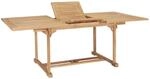 Vidaxl - Garten-ausziehtisch 150-200x100x75 Cm Massivholz Teak