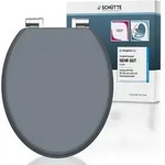 Mdf Wc-sitz Spirit Grey, Mit Absenkautomatik