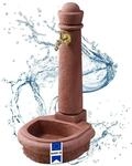 Garantia - Venezia Steinbrunnen Redstone Inkl. Nostalgie-auslaufhahn