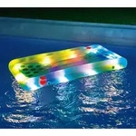 Summer Waves - Luftmatratze Aqua Glow Bierpong Inkl. Led-funktion 160x84x19 Cm