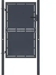 Gartentor Stahl 100 X 150 Cm Anthrazit - Vidaxl