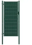 Zauntor Pvc Und Stahl 100x124 Cm Gr&uuml;n Vidaxl