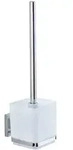 Wenko Vacuumloc&reg; Wc-set Quadro 2-teilig Edelstahl, Wc-garnitur Und