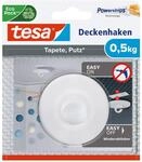 Tesa - Deckenhaken Tapeten & Putz - Selbstklebender Haken - Ideal Zur Befestigung Von