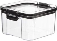 Sistema Voorraaddoos Tritan Vierkant 460 Ml Transparant/compact