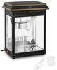 Retro Popcornmaschine Popcornmaker Popcornautomat 1600 w 5 kg/h golden & schwarz
