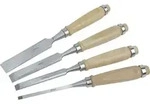 Br&uuml;der Mannesmann Stechbeitelsatz, 4-teilig M 609 Br&uuml;der Mannesmann M 609