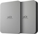 Disque Dur Externe Lacie Mobile Drive Moon Silver Usb-c Stlp5000400 - 5to