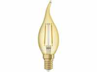 Osram LED Leuchtmittel Vintage 1906 Clas BA 22 E14 2,5W warmweiß, amber Leuchtmittel