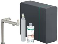 Aqittura M91 K&uuml;chenmischer, Starter Set, Sodasystem - Hansgrohe