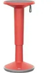 Interstuhl Sitz-steh-hocker Interstuhl Upis1 110u 33cm Polyethylen Basaltgrau