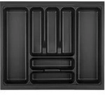 So-tech - Orga-box Viii Besteckeinsatz Besteckkasten 511 X 480 Mm Lavagrau Mit