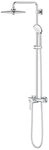 Euphoria System 260 Duschsystem, Aufputz-einhand-brausebatterie, 450mm Duscharm,