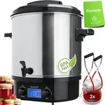 Kesser&reg; Einkochautomat 2000w 27l Lcd-display Gl&uuml;hweintopf...