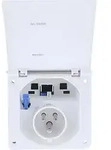 Cee Caravan-einspeisungsstecker 3-polig Wei&szlig; 230v 16a Ip44