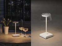 Konstsmide Lighting - Wiederaufladbare Led Outdoor Akku Tischleuchte Scilla Dimmbar