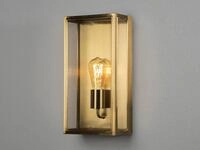 Konstsmide Lighting - Gro&szlig;e Au&szlig;enwandlaterne Carpi Aus Messing Mit Klarglas, H&ouml;he