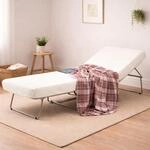 Talamo Italia Klappbett Ancilla, Puff Umwandelbar In Einzelbett, 100% Made In...