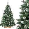 Weihnachtsbaum künstlich 180cm Kiefer mit Christbaum Holzständer Tannenbaum