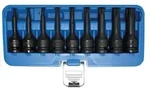Bgs Kraft-bit-einsatz-satz Antrieb Innenvierkant 12,5 Mm (1/2") T-profil (f&uuml;r Torx)