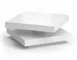Couchtisch Elias, Wei&szlig;, 70 X 70 Cm Vicco