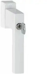 Hoppe - Fenstergriff Toulon Sperrzylinder Secustik, Vk 32-42 Mm, Weiss
