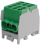 Hauptleitungs-abzweigklemme - Gr&uuml;n, 2x Eingang 25 Mm&sup2; 4x Ausgang 16 Mm&sup2;, 1-polig
